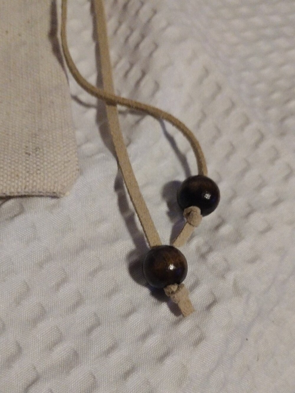 Brighton Natural Canvas Art & Soul Drawstring Pouch in Beige - Picture 3 of 4